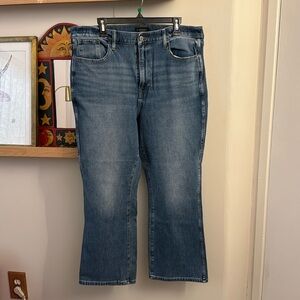 Banana republic denim jeans, crop boot cut
